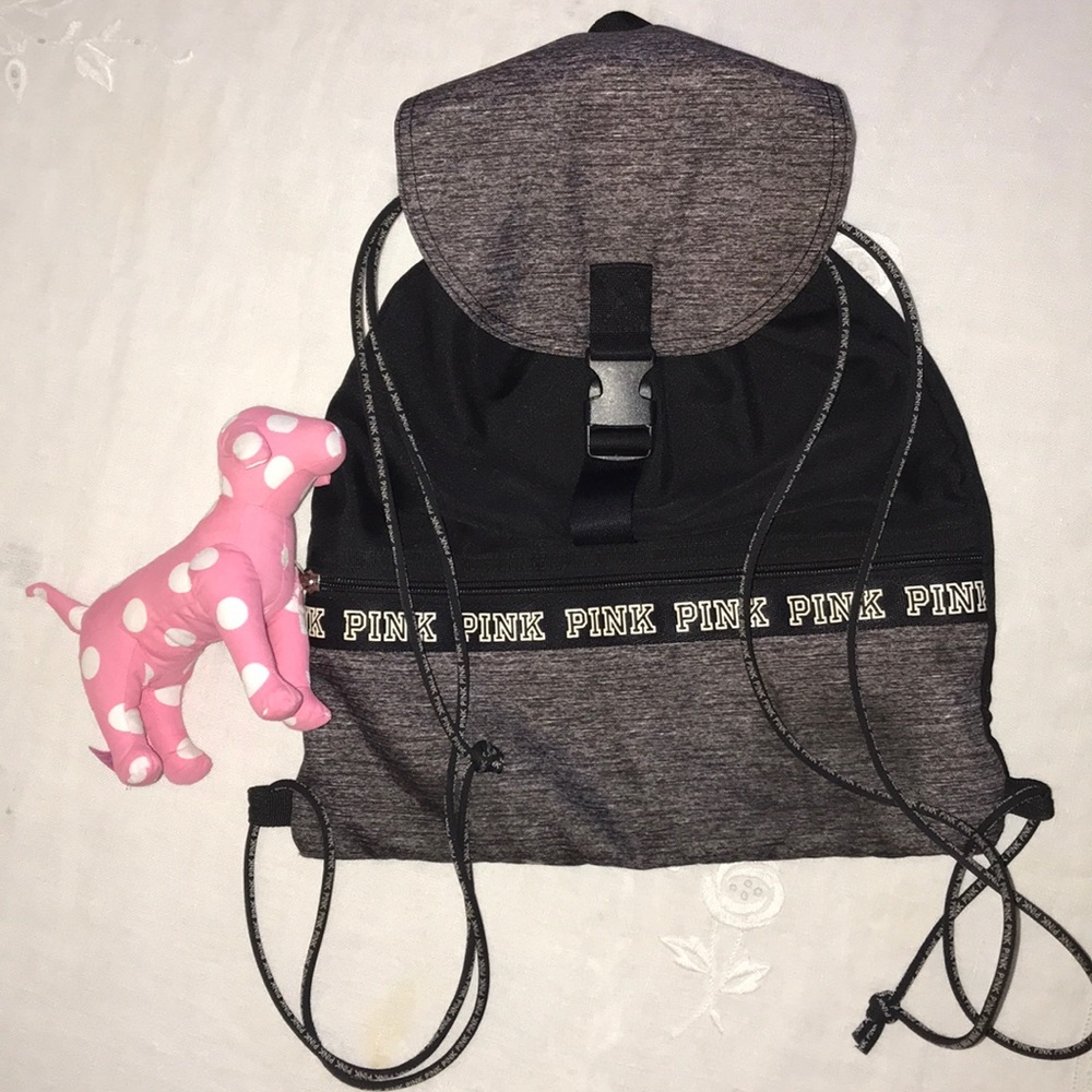 ✨ PINK drawstring backpack ✨
